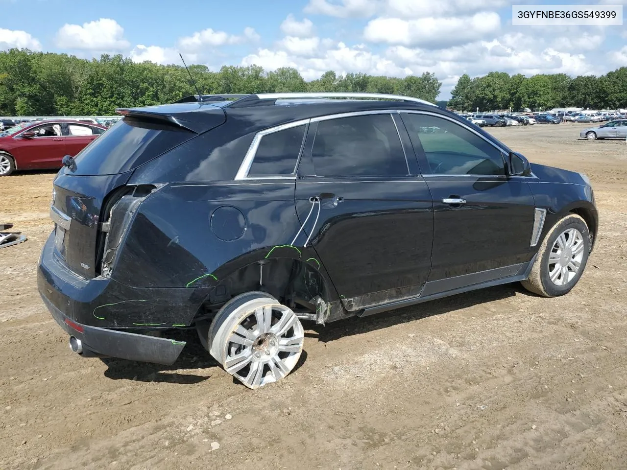 2016 Cadillac Srx Luxury Collection VIN: 3GYFNBE36GS549399 Lot: 71715554