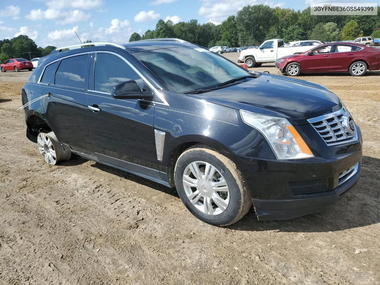 2016 Cadillac Srx Luxury Collection VIN: 3GYFNBE36GS549399 Lot: 71715554