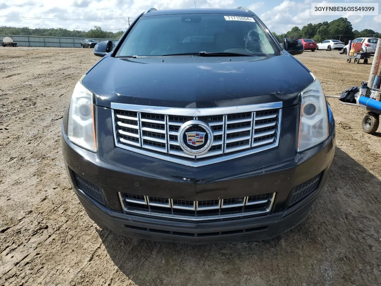 2016 Cadillac Srx Luxury Collection VIN: 3GYFNBE36GS549399 Lot: 71715554