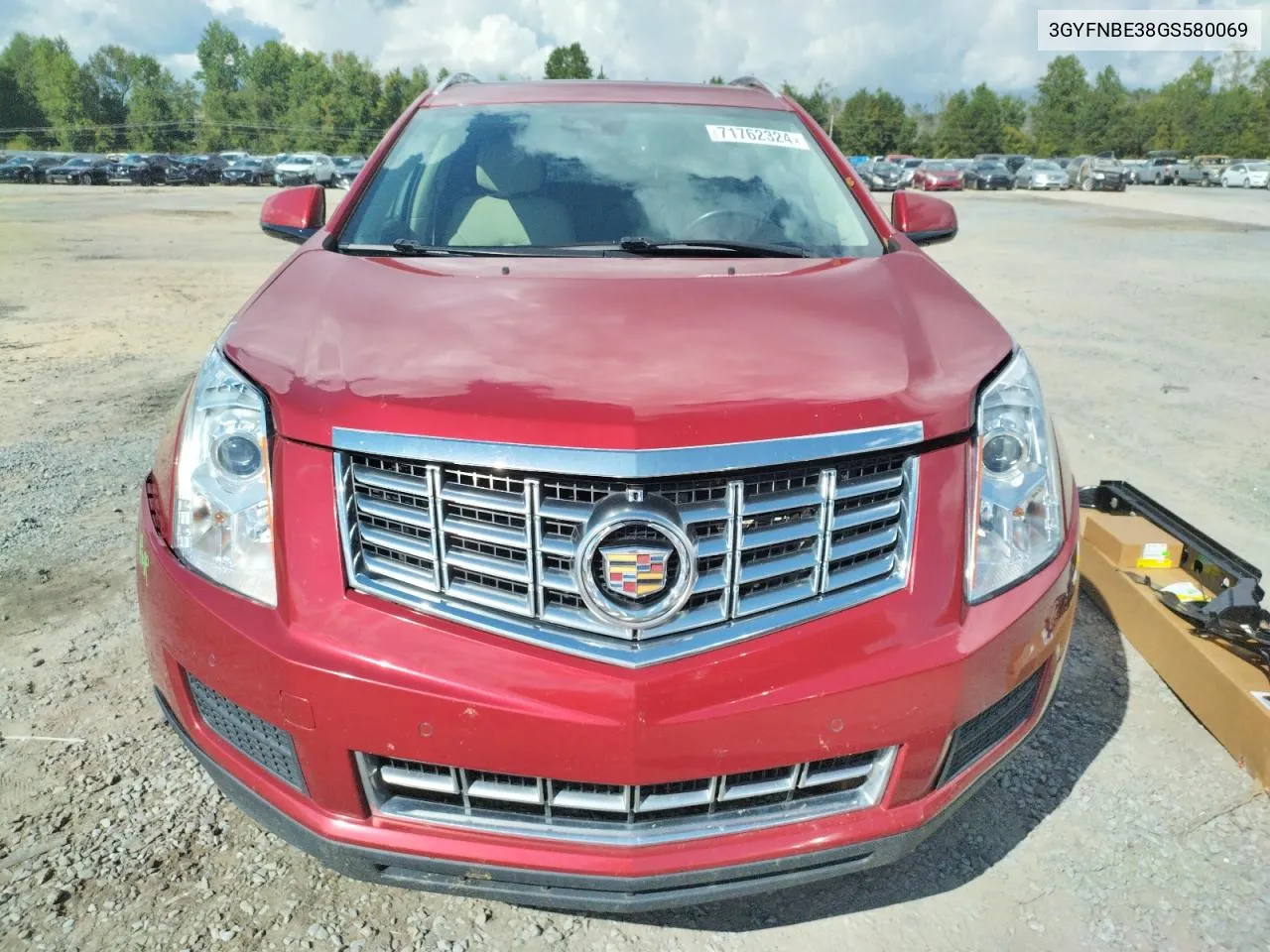 2016 Cadillac Srx Luxury Collection VIN: 3GYFNBE38GS580069 Lot: 71762324