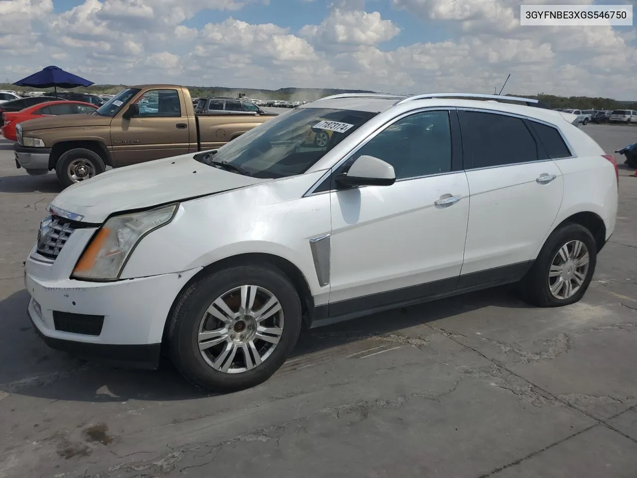 3GYFNBE3XGS546750 2016 Cadillac Srx Luxury Collection