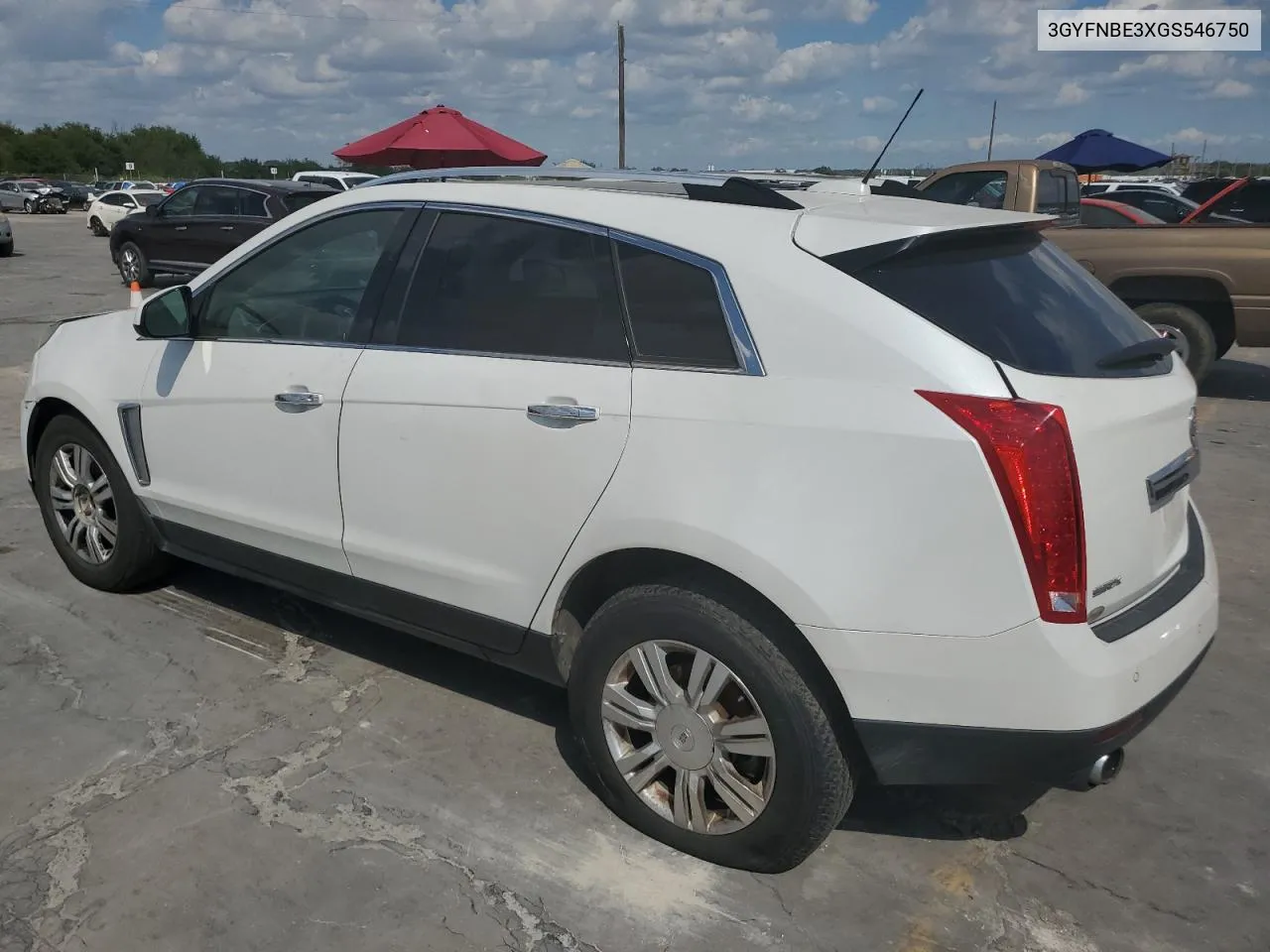 2016 Cadillac Srx Luxury Collection VIN: 3GYFNBE3XGS546750 Lot: 71873174