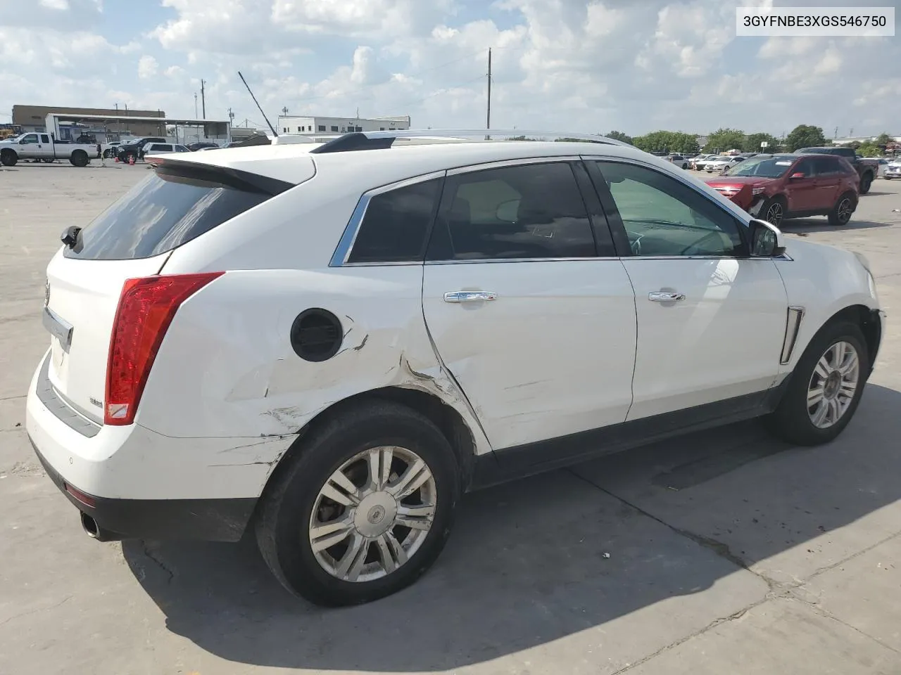 2016 Cadillac Srx Luxury Collection VIN: 3GYFNBE3XGS546750 Lot: 71873174