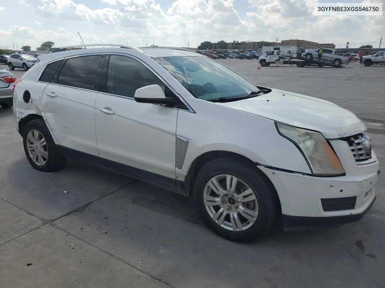 2016 Cadillac Srx Luxury Collection VIN: 3GYFNBE3XGS546750 Lot: 71873174