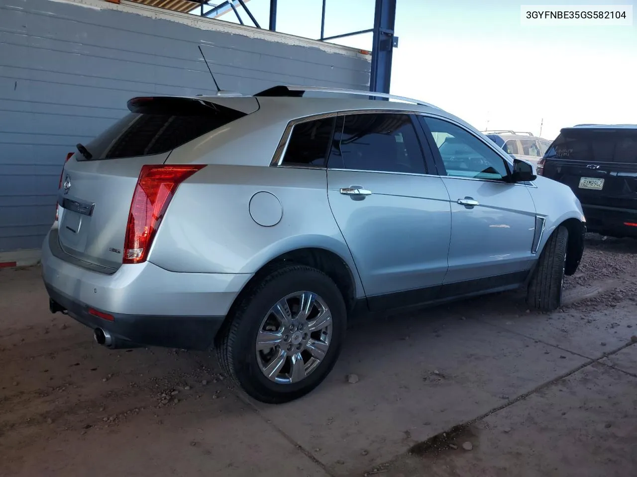 2016 Cadillac Srx Luxury Collection VIN: 3GYFNBE35GS582104 Lot: 72801774