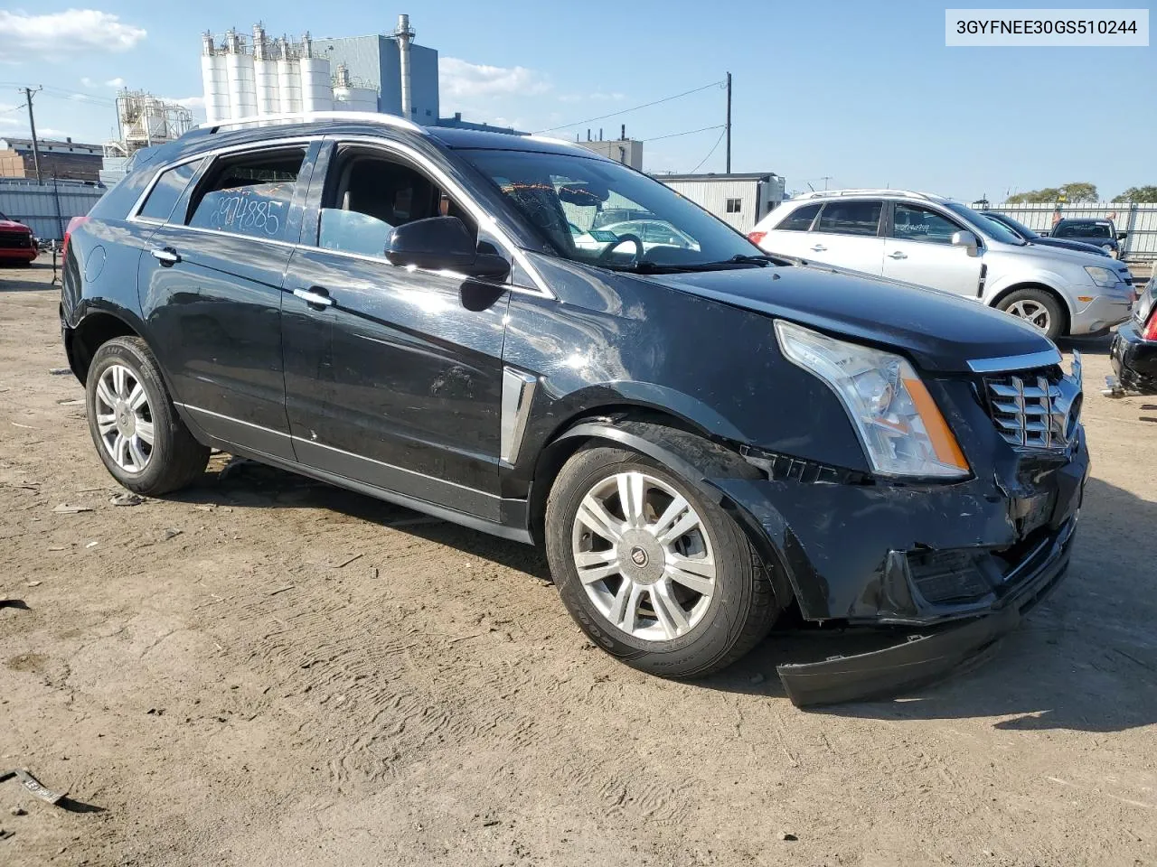 2016 Cadillac Srx Luxury Collection VIN: 3GYFNEE30GS510244 Lot: 73039274