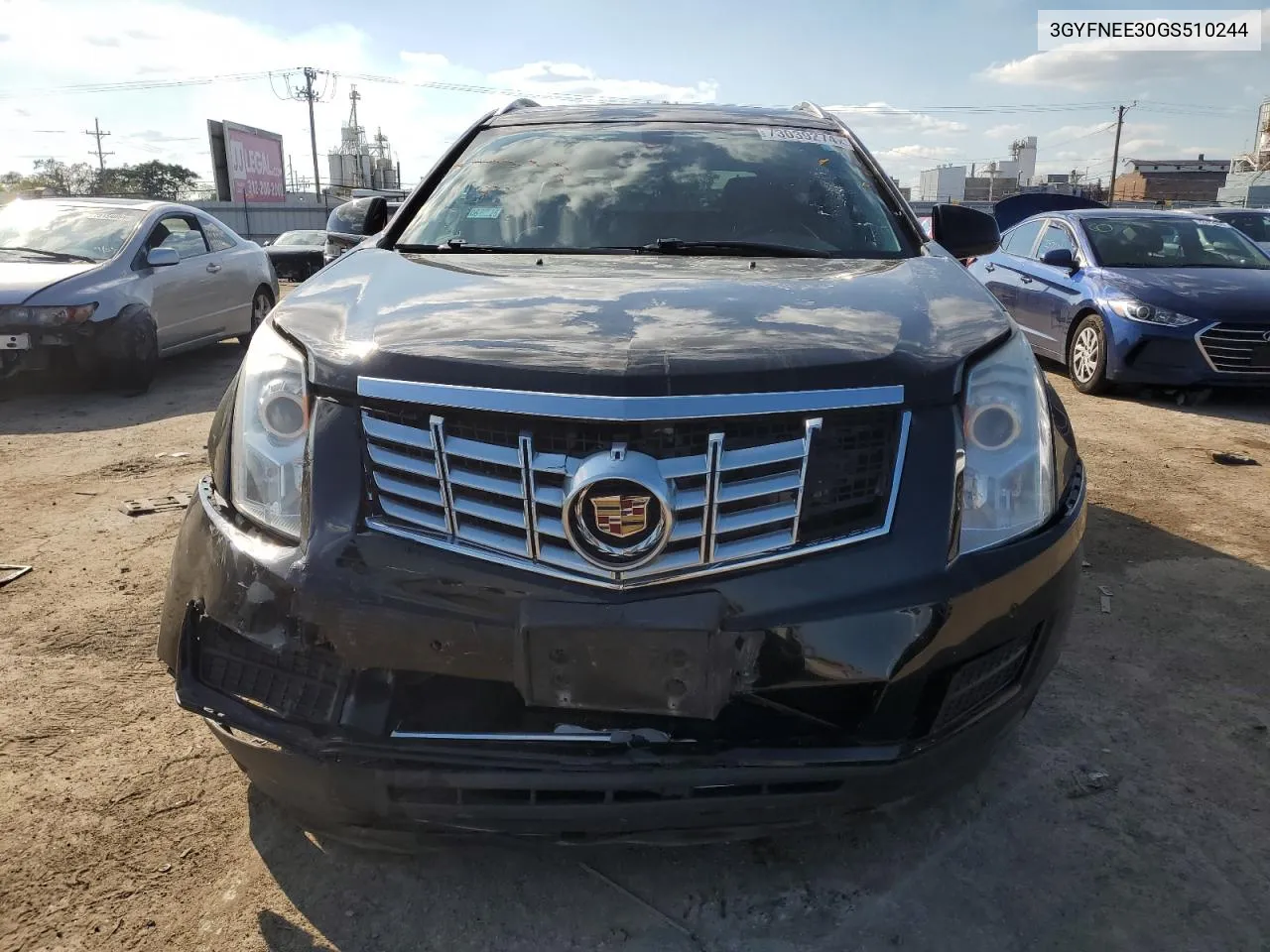 2016 Cadillac Srx Luxury Collection VIN: 3GYFNEE30GS510244 Lot: 73039274