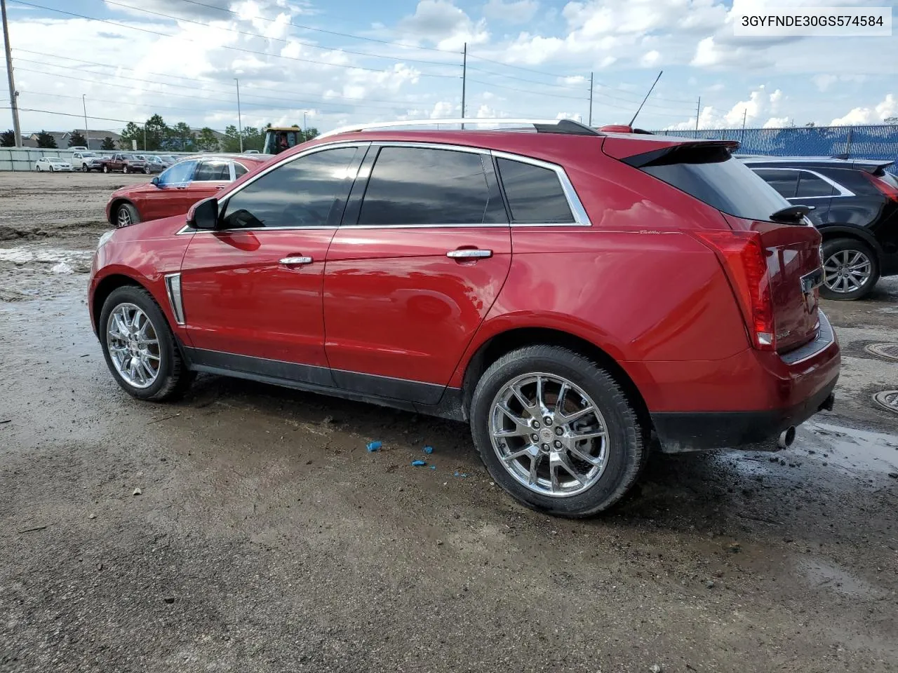 2016 Cadillac Srx Premium Collection VIN: 3GYFNDE30GS574584 Lot: 73206634