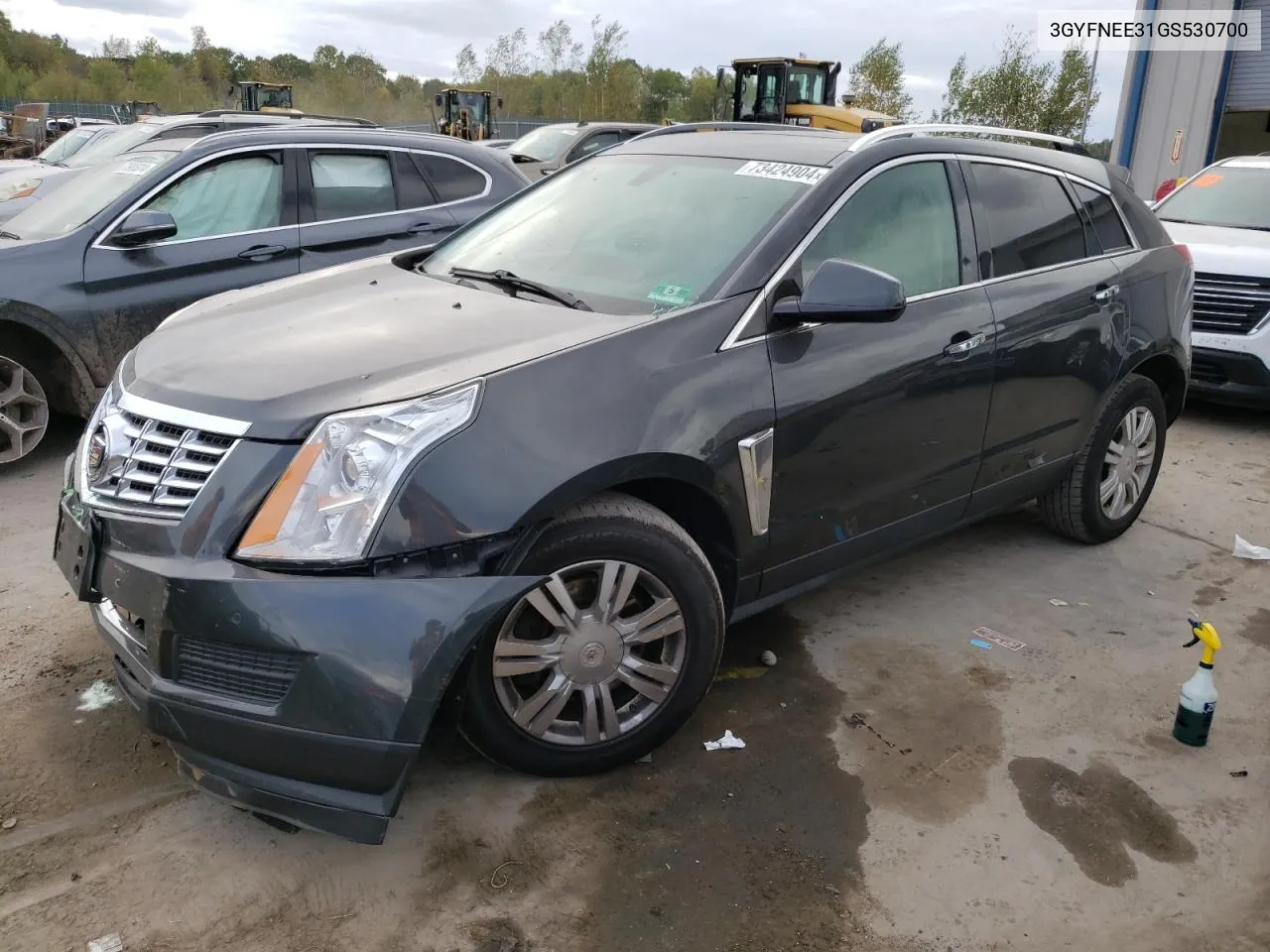 2016 Cadillac Srx Luxury Collection VIN: 3GYFNEE31GS530700 Lot: 73424904