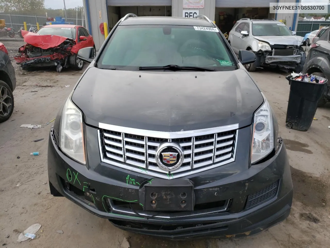 2016 Cadillac Srx Luxury Collection VIN: 3GYFNEE31GS530700 Lot: 73424904