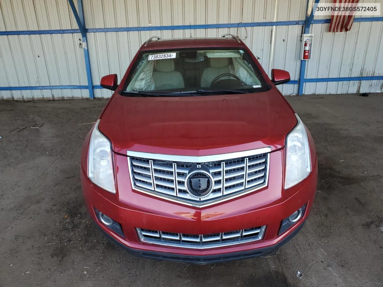 2016 Cadillac Srx Premium Collection VIN: 3GYFNDE38GS572405 Lot: 73832834