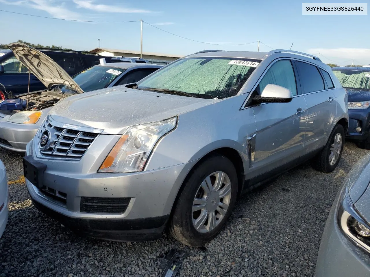 2016 Cadillac Srx Luxury Collection VIN: 3GYFNEE33GS526440 Lot: 73847614