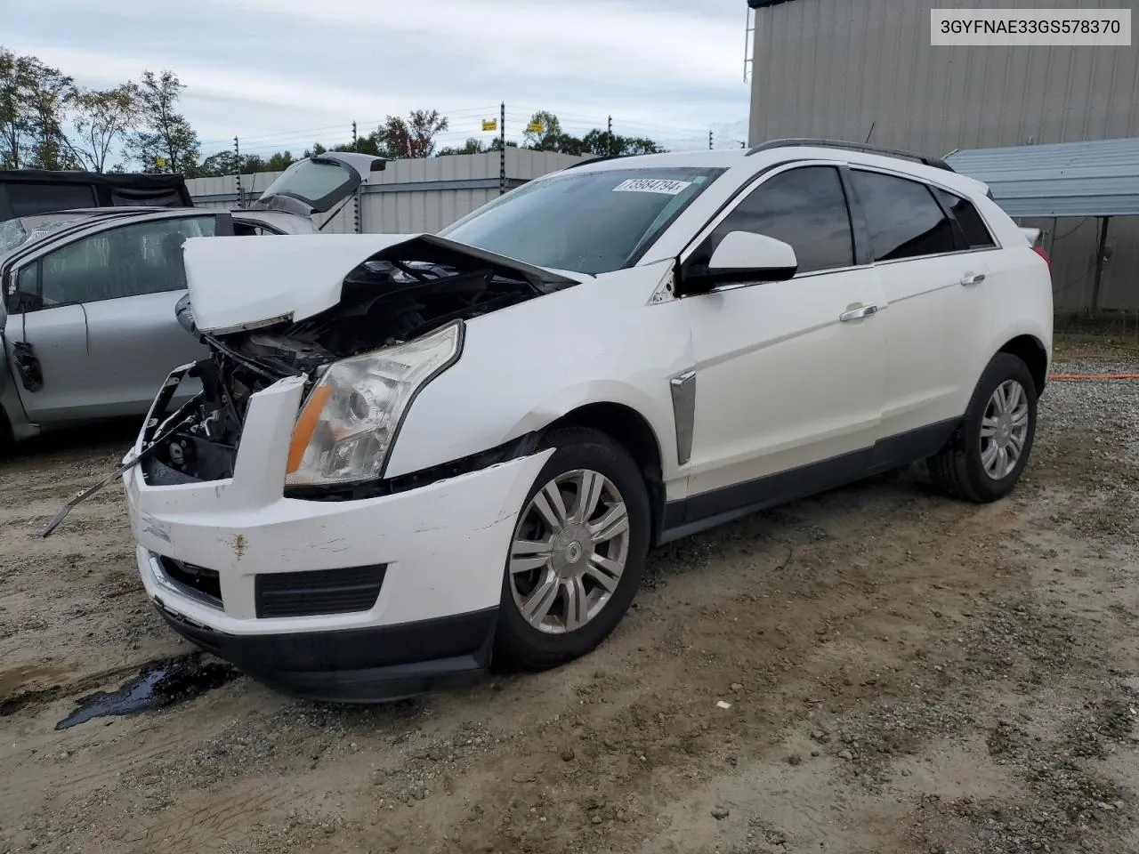 2016 Cadillac Srx VIN: 3GYFNAE33GS578370 Lot: 73984794