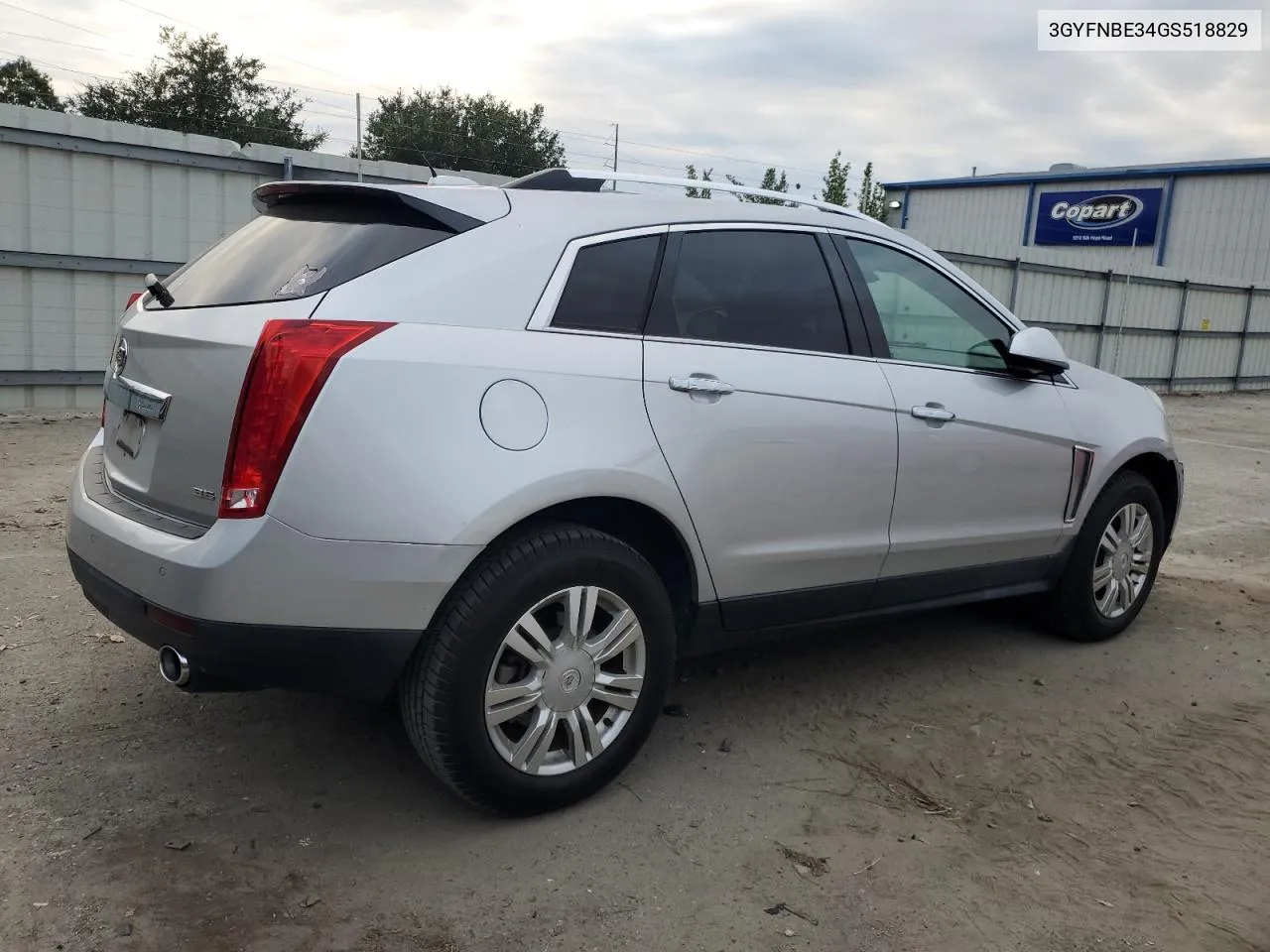 2016 Cadillac Srx Luxury Collection VIN: 3GYFNBE34GS518829 Lot: 74262464