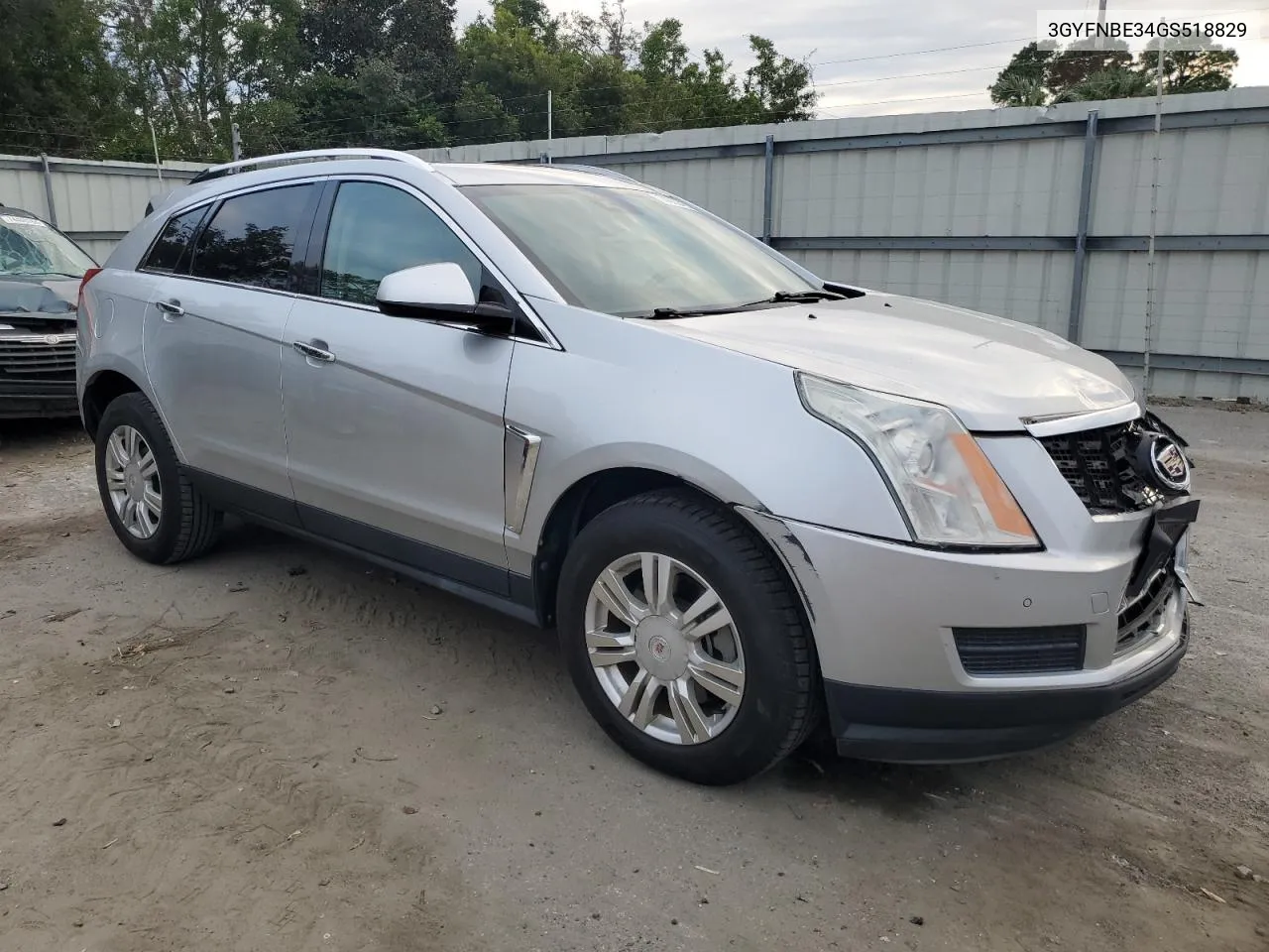 2016 Cadillac Srx Luxury Collection VIN: 3GYFNBE34GS518829 Lot: 74262464