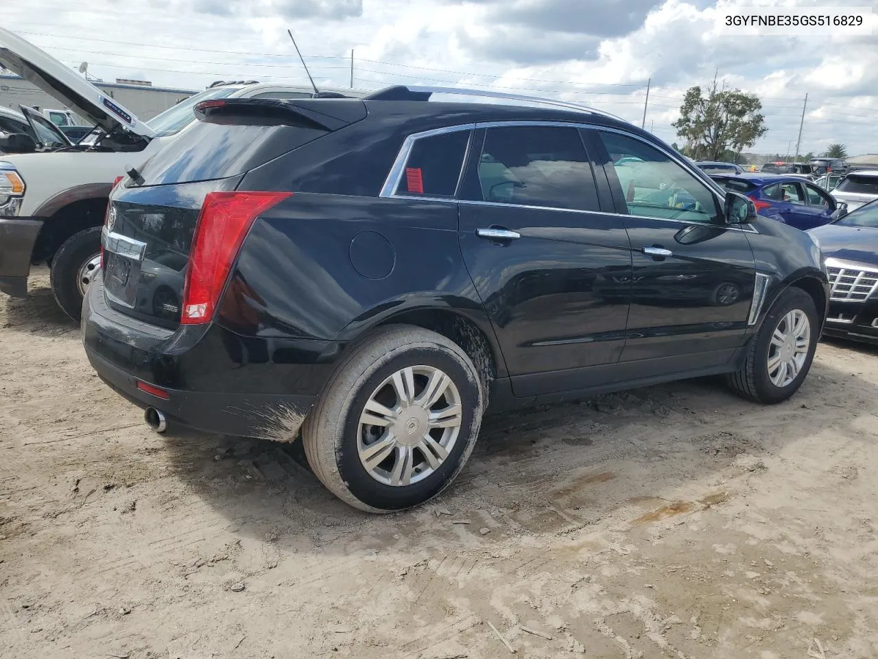 2016 Cadillac Srx Luxury Collection VIN: 3GYFNBE35GS516829 Lot: 74371494