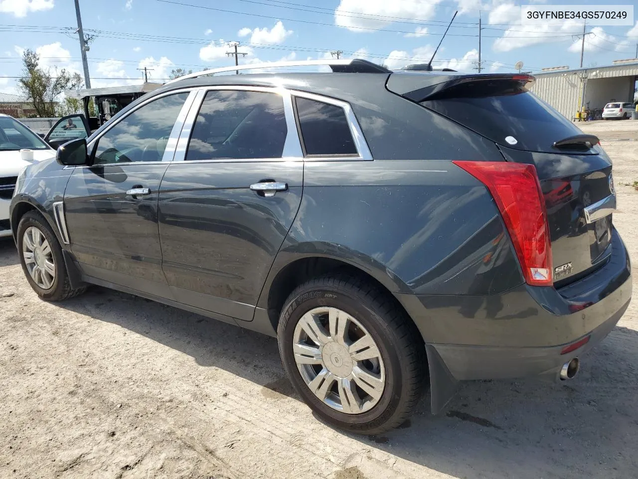 3GYFNBE34GS570249 2016 Cadillac Srx Luxury Collection