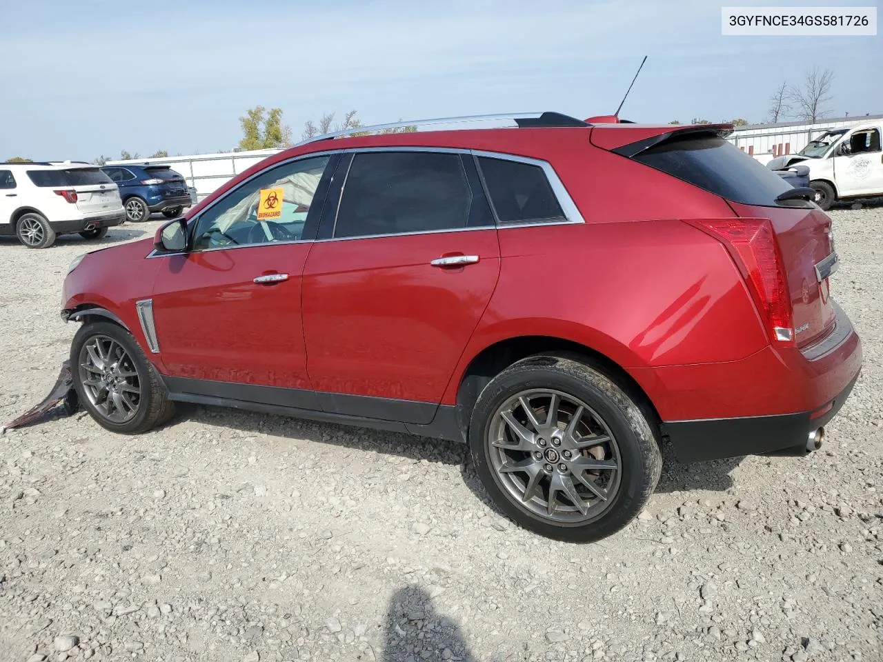 3GYFNCE34GS581726 2016 Cadillac Srx Performance Collection