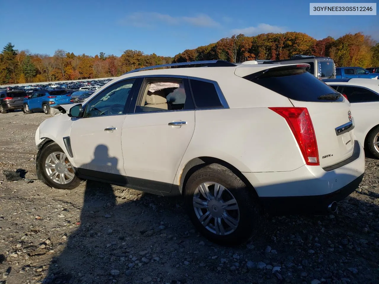 2016 Cadillac Srx Luxury Collection VIN: 3GYFNEE33GS512246 Lot: 75901014