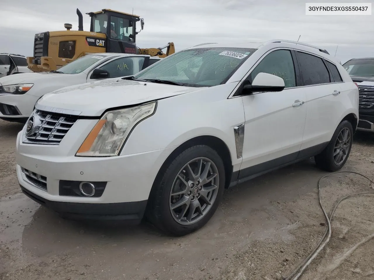 3GYFNDE3XGS550437 2016 Cadillac Srx Premium Collection