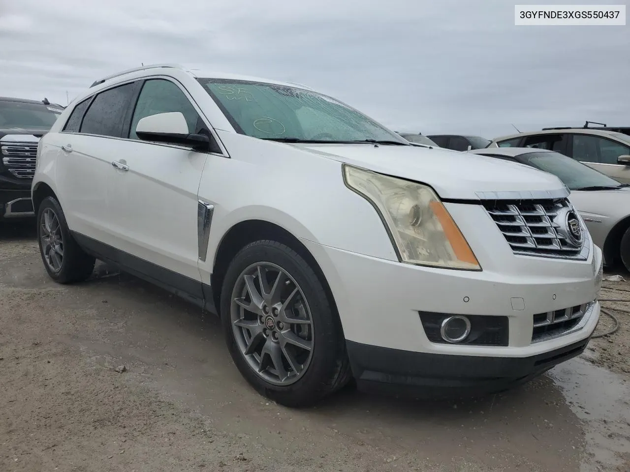 3GYFNDE3XGS550437 2016 Cadillac Srx Premium Collection