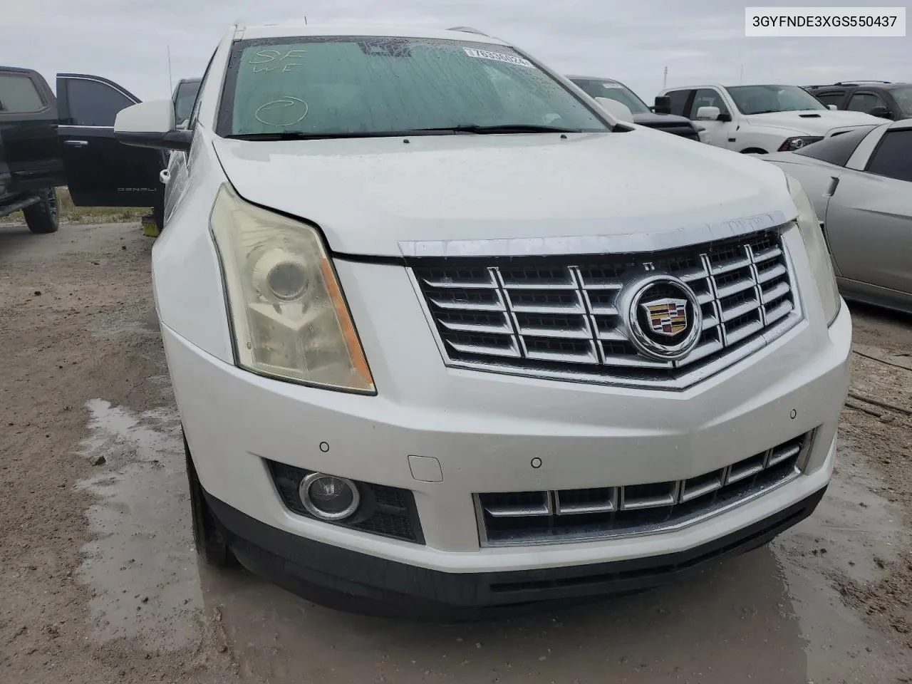 3GYFNDE3XGS550437 2016 Cadillac Srx Premium Collection