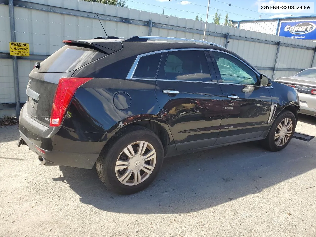 2016 Cadillac Srx Luxury Collection VIN: 3GYFNBE33GS524069 Lot: 76369984