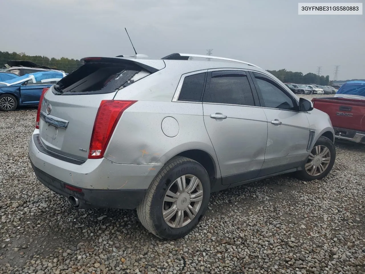 3GYFNBE31GS580883 2016 Cadillac Srx Luxury Collection