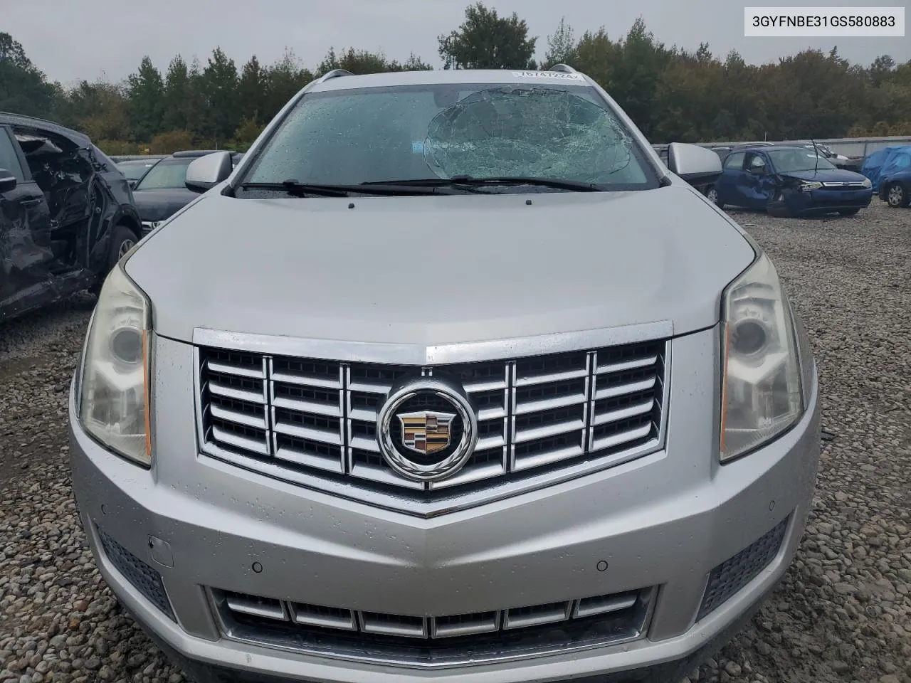 3GYFNBE31GS580883 2016 Cadillac Srx Luxury Collection