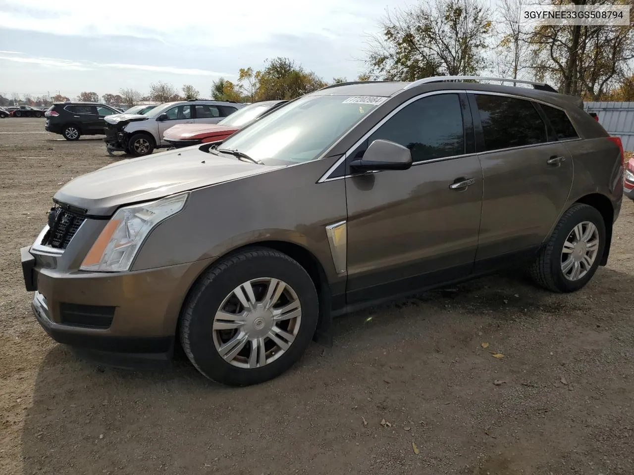 2016 Cadillac Srx Luxury Collection VIN: 3GYFNEE33GS508794 Lot: 77202984