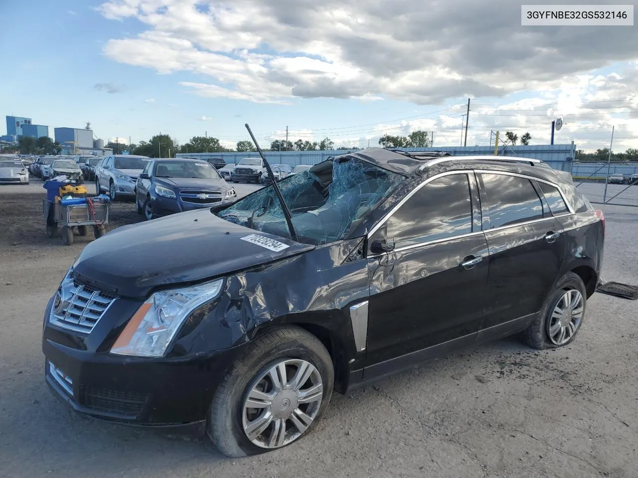 3GYFNBE32GS532146 2016 Cadillac Srx Luxury Collection