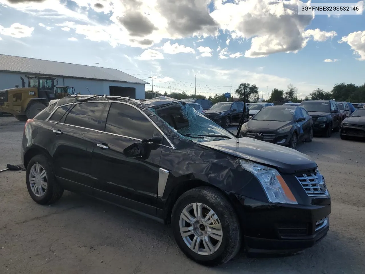 2016 Cadillac Srx Luxury Collection VIN: 3GYFNBE32GS532146 Lot: 77252004