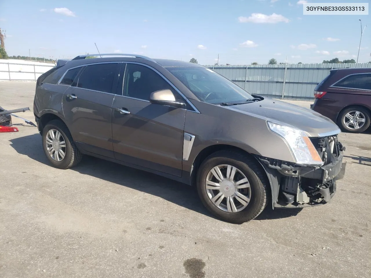 2016 Cadillac Srx Luxury Collection VIN: 3GYFNBE33GS533113 Lot: 77446414