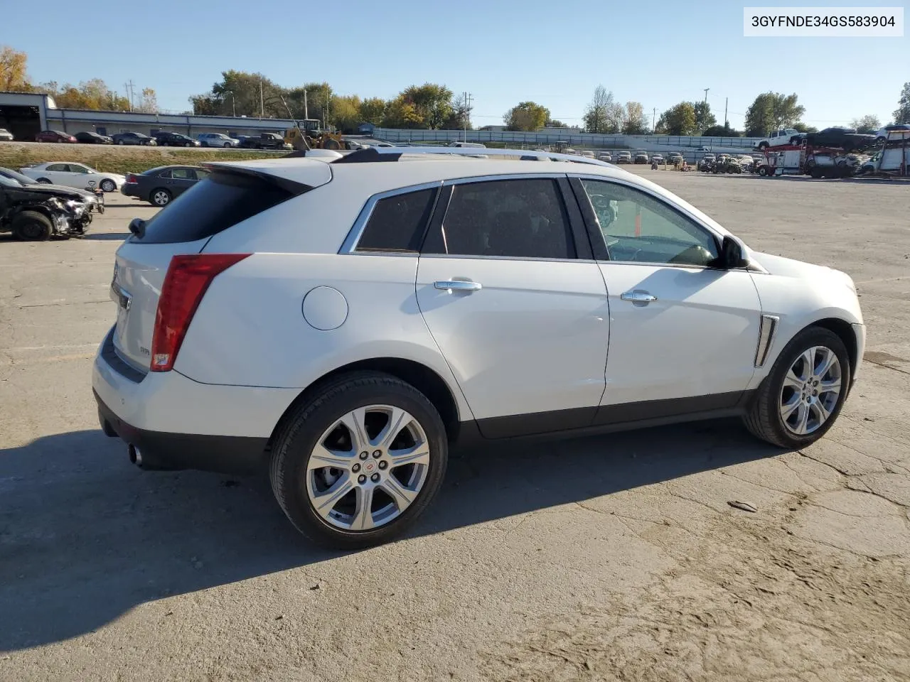 2016 Cadillac Srx Premium Collection VIN: 3GYFNDE34GS583904 Lot: 77451604