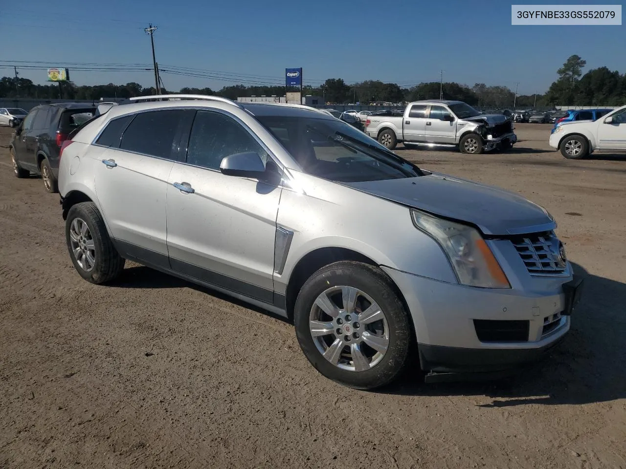 2016 Cadillac Srx Luxury Collection VIN: 3GYFNBE33GS552079 Lot: 77760214