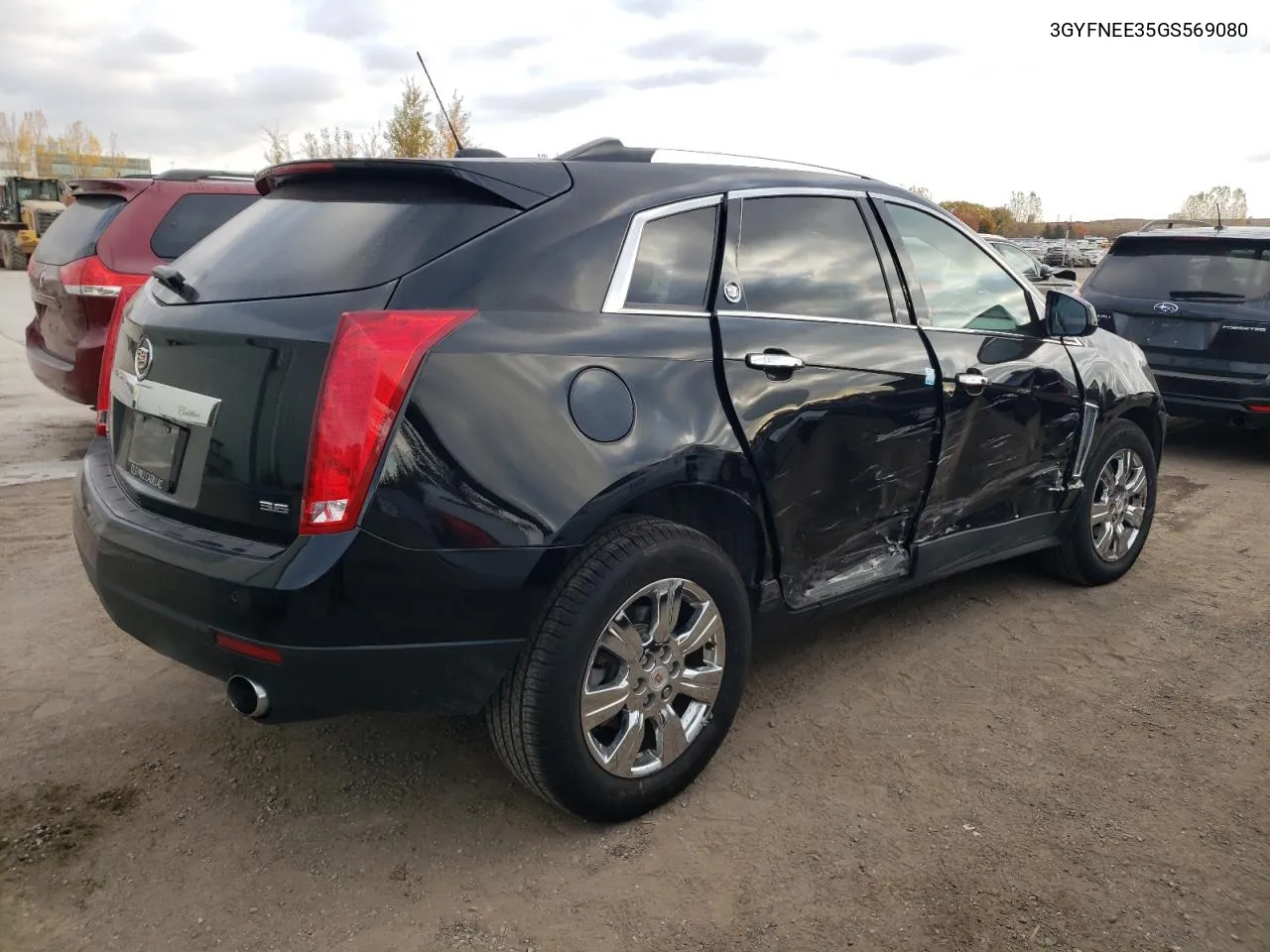 2016 Cadillac Srx Luxury Collection VIN: 3GYFNEE35GS569080 Lot: 78011714