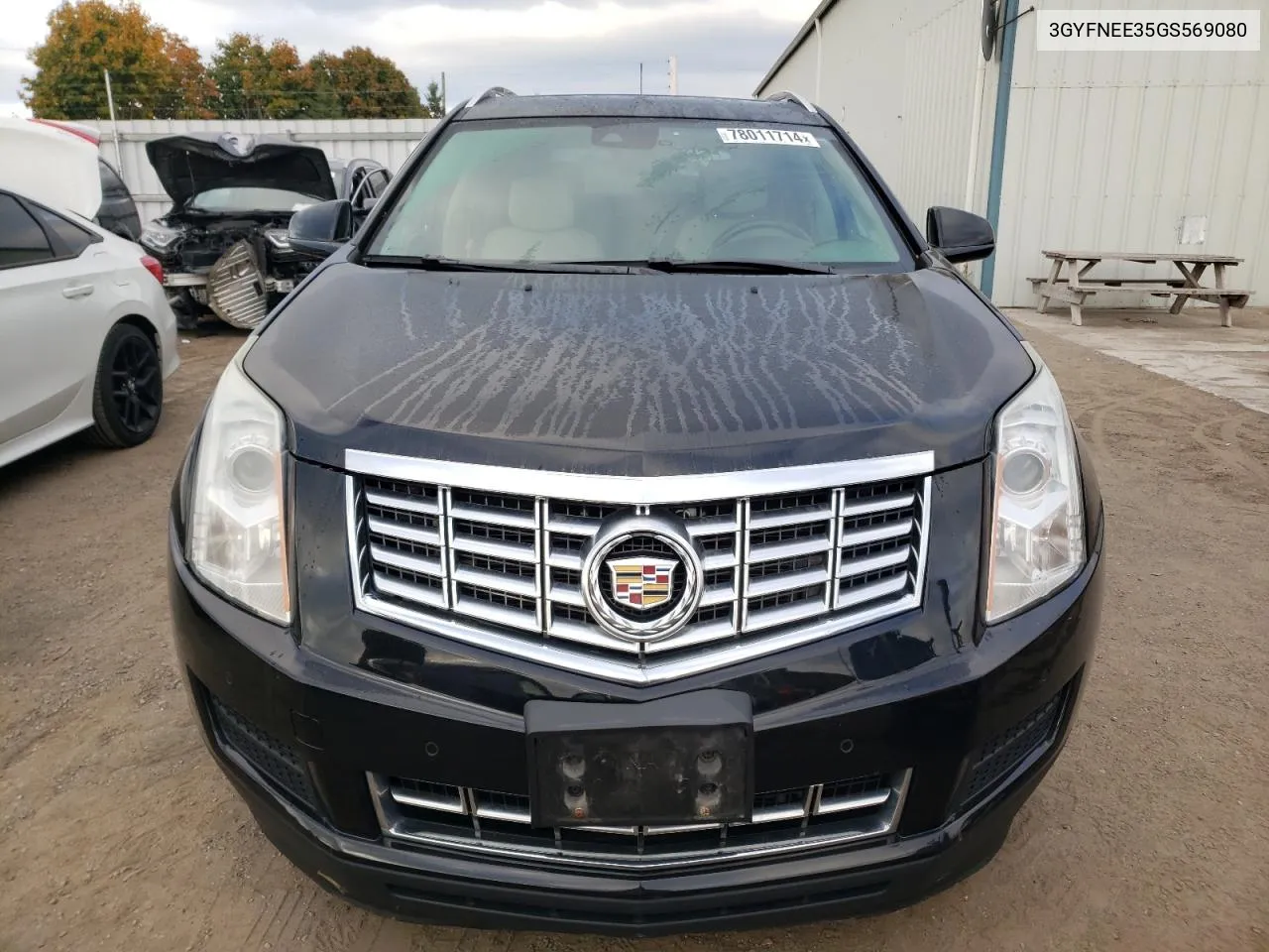 2016 Cadillac Srx Luxury Collection VIN: 3GYFNEE35GS569080 Lot: 78011714