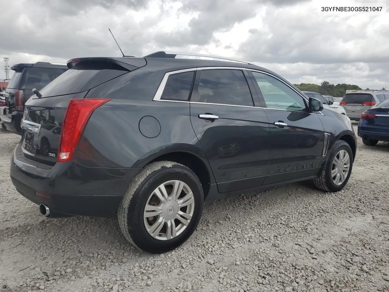 2016 Cadillac Srx Luxury Collection VIN: 3GYFNBE30GS521047 Lot: 78183524