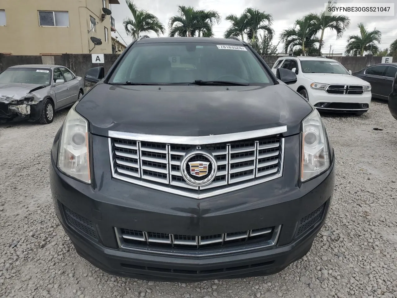 2016 Cadillac Srx Luxury Collection VIN: 3GYFNBE30GS521047 Lot: 78183524