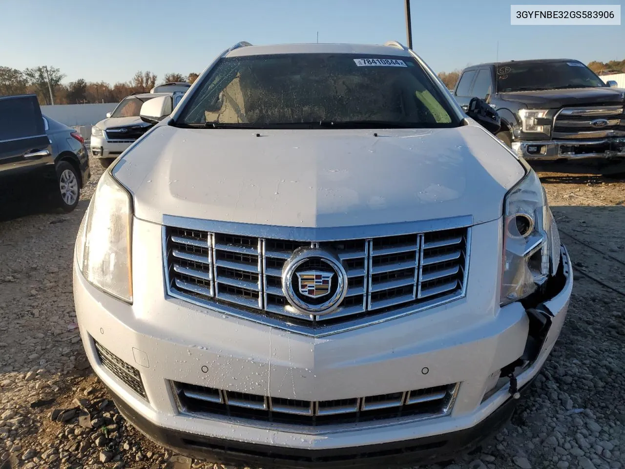 2016 Cadillac Srx Luxury Collection VIN: 3GYFNBE32GS583906 Lot: 78410844