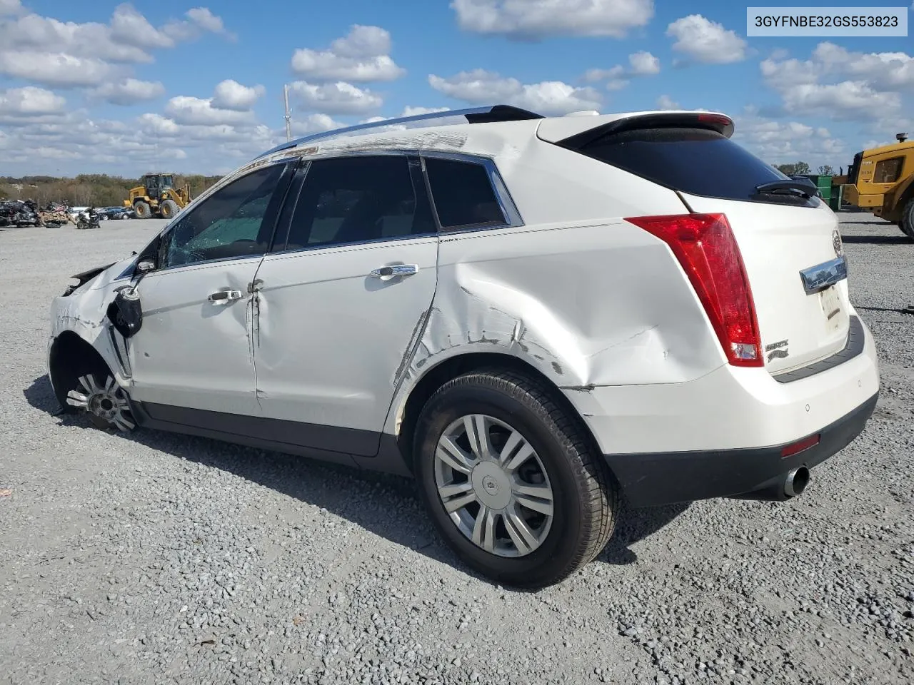 2016 Cadillac Srx Luxury Collection VIN: 3GYFNBE32GS553823 Lot: 78591374