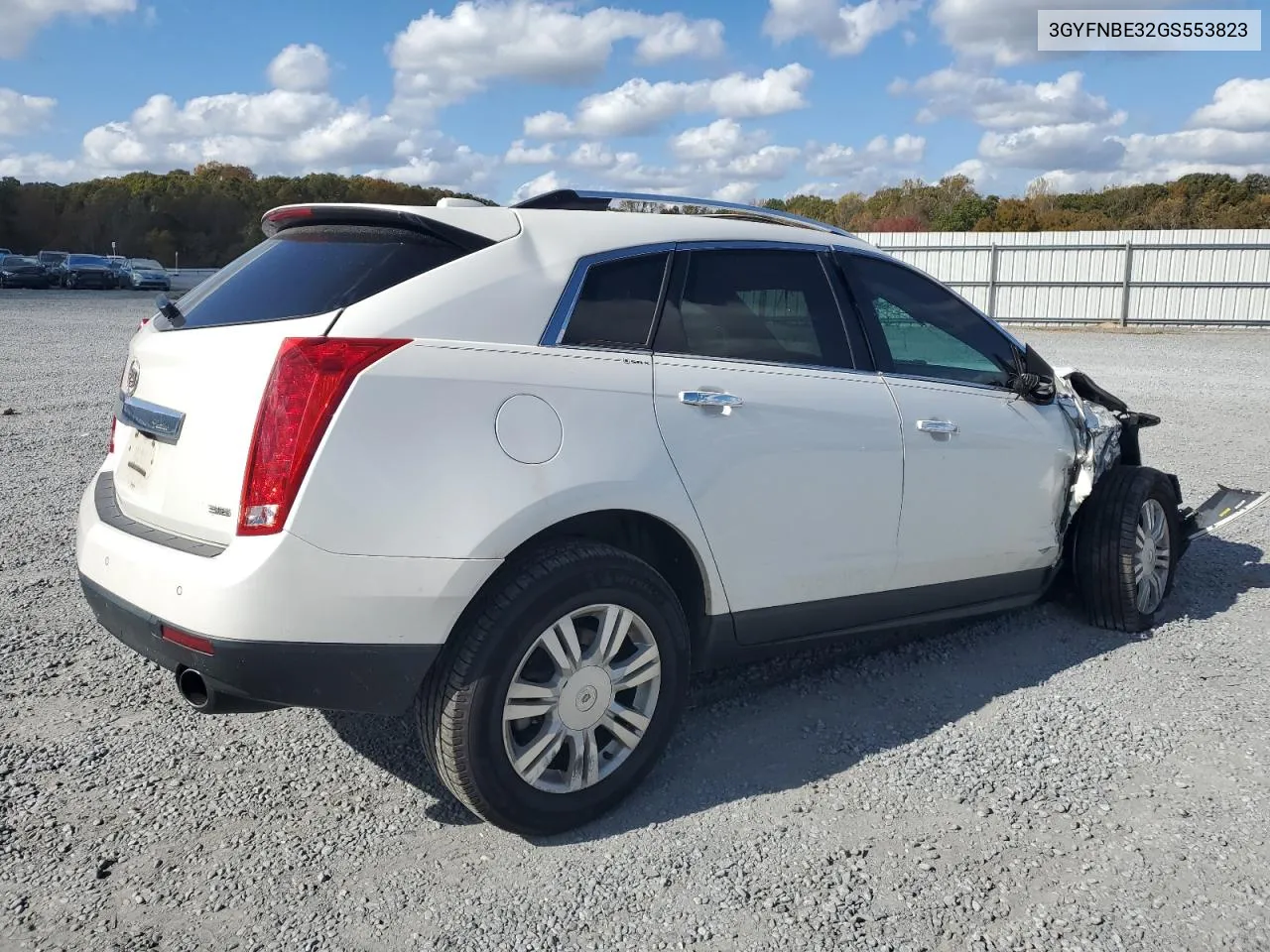 2016 Cadillac Srx Luxury Collection VIN: 3GYFNBE32GS553823 Lot: 78591374