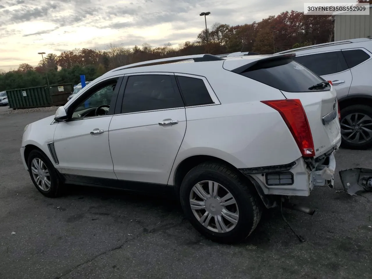 2016 Cadillac Srx Luxury Collection VIN: 3GYFNEE35GS552909 Lot: 78717644