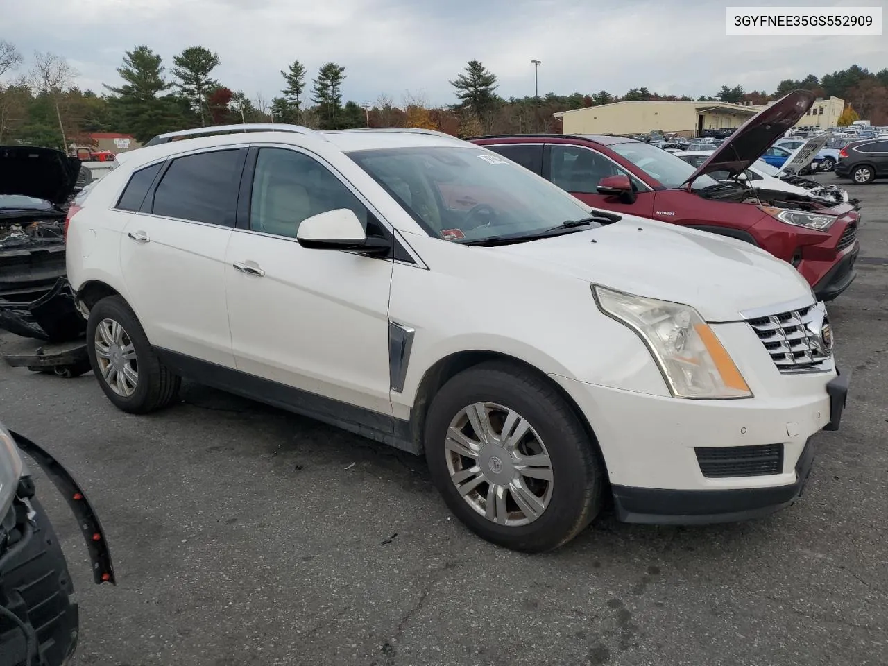 2016 Cadillac Srx Luxury Collection VIN: 3GYFNEE35GS552909 Lot: 78717644