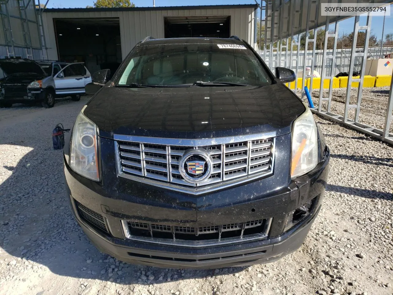 2016 Cadillac Srx Luxury Collection VIN: 3GYFNBE35GS552794 Lot: 78746694