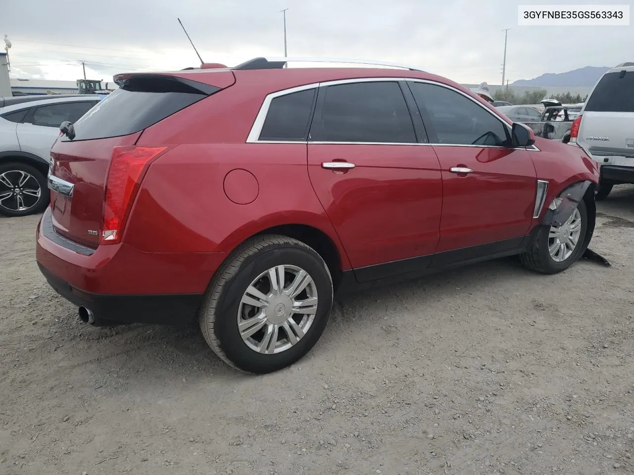 2016 Cadillac Srx Luxury Collection VIN: 3GYFNBE35GS563343 Lot: 79125654