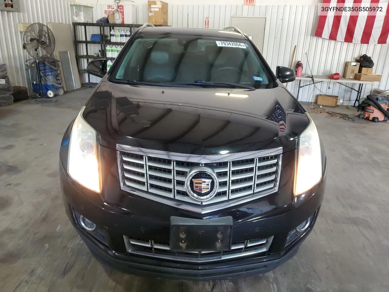 2016 Cadillac Srx Premium Collection VIN: 3GYFNDE35GS505972 Lot: 79342004