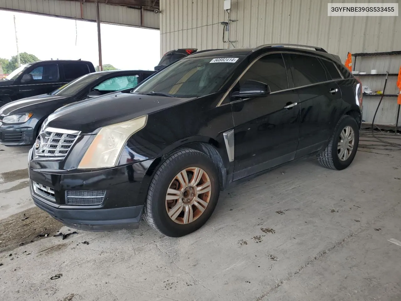 2016 Cadillac Srx Luxury Collection VIN: 3GYFNBE39GS533455 Lot: 80882414