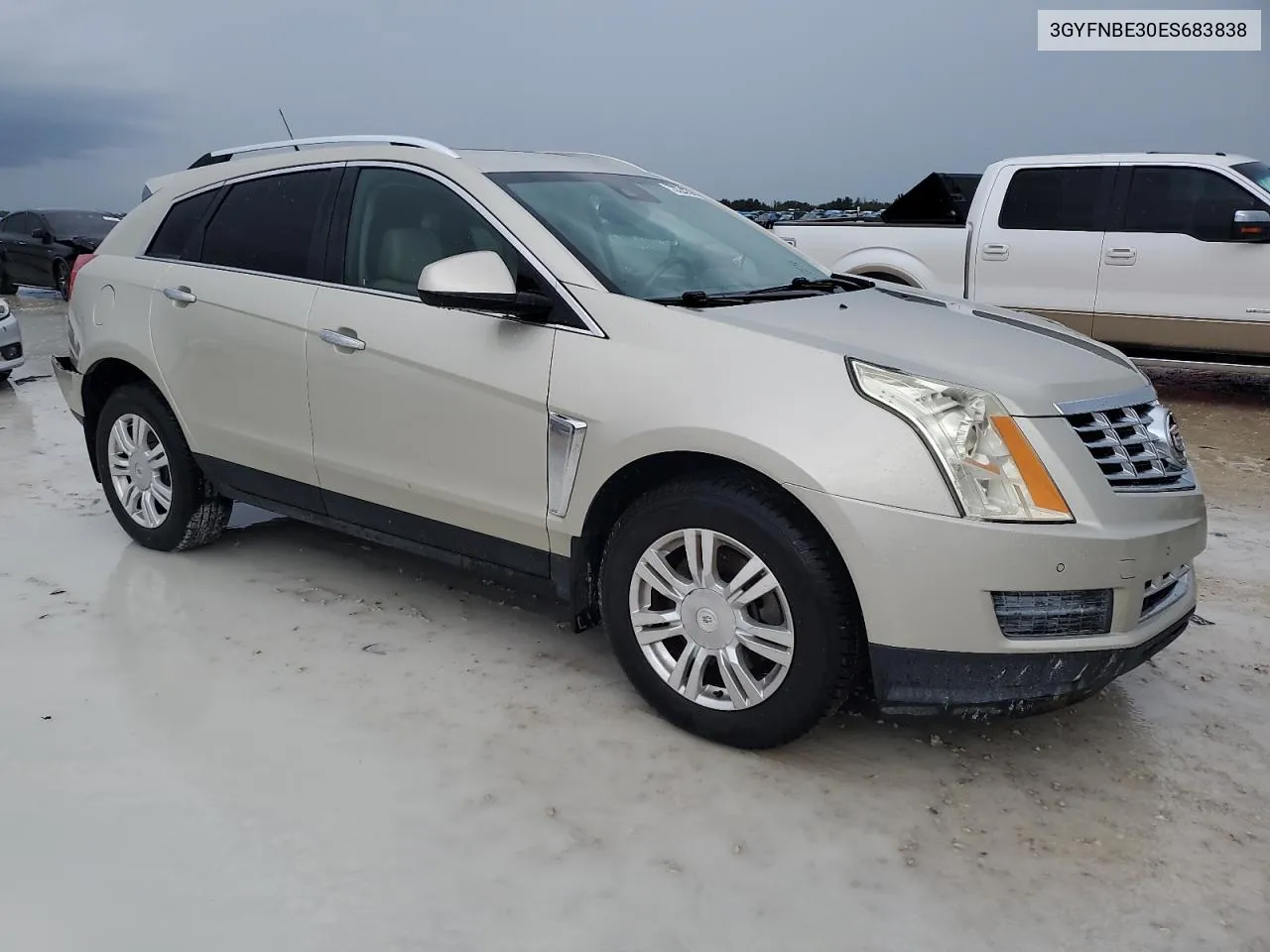 2017 Cadillac Srx Luxury Collection VIN: 3GYFNBE30ES683838 Lot: 73324174