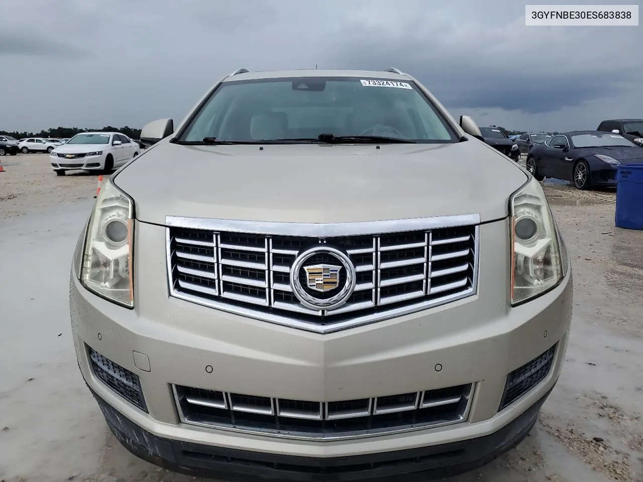 2017 Cadillac Srx Luxury Collection VIN: 3GYFNBE30ES683838 Lot: 73324174